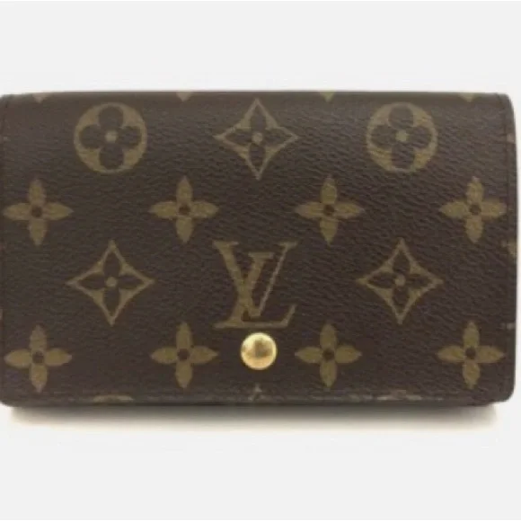Authentic Louis Vuitton Monogram Porte Monnaie Billets Tresor Billfold Wallet - Picture 1 of 9
